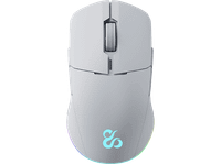 raton gaming - newskill chiron pro inalambrica 1600 dpi ambidiestros 56h autonomia blanco