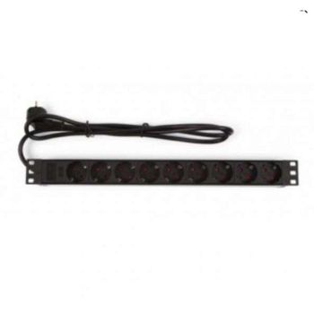 Regleta Powergreen PDU 9 Tomas 16A Cable 2m Aluminio