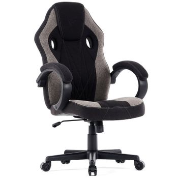 Sense7 Prism Tela Silla Gaming Negra/Gris