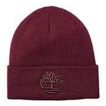 Timberland Gorro TB0A65HP EMNROIDERY BEANIE-6481 BURGUNDY para hombre