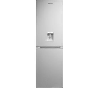 HOOVER HVBF5182AWK Fridge Freezer - Silver, Silver