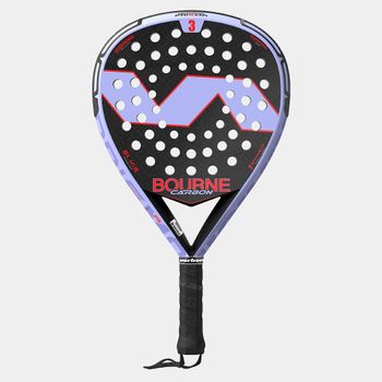 Pala de Pádel Varlion Bourne Prisma Carbon 3 - Forma diamante, balance medio-alto, para avanzados.