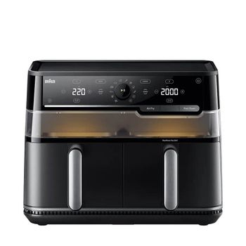 Braun Freidora de aire TwinCook 5 2en1 TD 5073I negro TD5053I-TD5053IBK