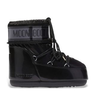 Moon Boot para mujer. 80D1409350 Botas Icon Low Glance negro (39/41), Plano, Ninguno, Casual, Nieve