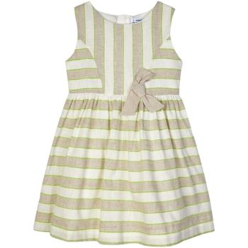 Mayoral Vestido largo 3919-beige para niña