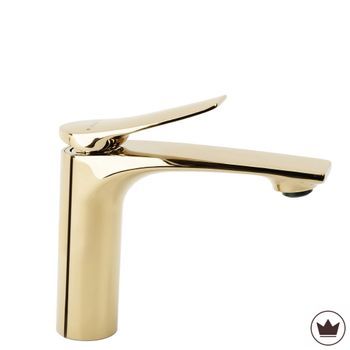 Grifo De Lavabo Rea Vision Low Premium, Gold 15,2 X 4,2 X 14 Cm