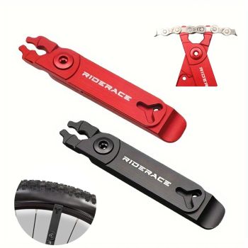Pinzas para cadena de bicicleta de aleación de aluminio RIDERACE Mini MTB Herramientas de reparación de abrazadera de in