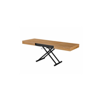 mesa de centro regulable estilo versatil