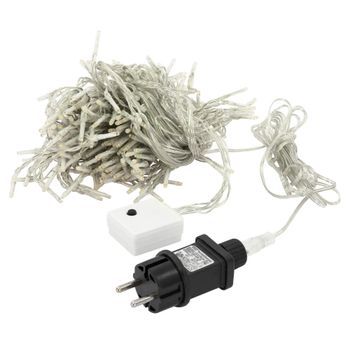 Cadena De Luces De Longitud 240 Led Pvc 2m Blanco Ecd Germany