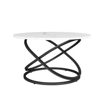 Mesa De Centro Calgary 79.5 X 46 Cm Con Amplia Superficie De Trabajo Vicco