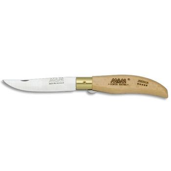 Navaja Iberica Mam Duero con Mango de Madera y Hoja de Acero Inox 9 cm con Sistema de Bloqueo, en caja a color 14017