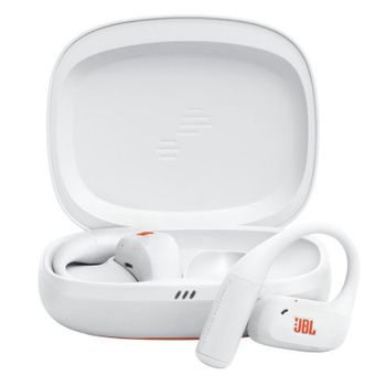 Auriculares JBL Endurance Zone inalámbricos Bluetooth para deporte IP68 Open-ear blancos