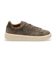 blauer para hombre f5buck01 zapatillas de piel scarpa taupe 44 plano cordones casual