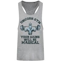 grindstore camiseta tirantes unicorn gym para hombre