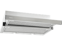 campana telescopica - teka cnl 64002 21 velocidades 370 mh stop programable 60 cm inox