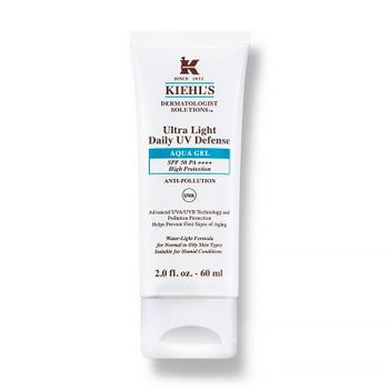 Kiehl's Protector Solar Facial Ultra Light Daily UV Defense Aqua Gel SPF 50 PA ++++ Protector Solar Pieles Grasas