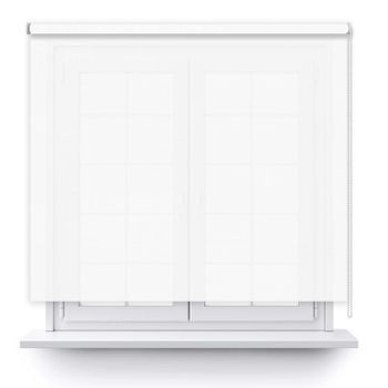 Estor Enrollable Miami Sh Blanco 240x150cm.