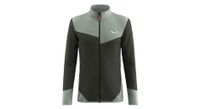 forro polar hibrido salewa puez verde para hombre