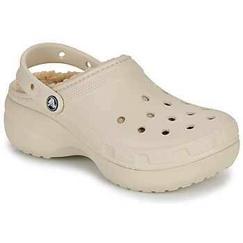 Crocs Zuecos Classic Platform Lined Clog W para mujer