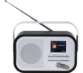 DAEWOO AVS1403 Portable DAB+/FM Radio - Black & White, Black
