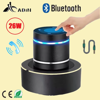 adin 26w vibro altavoz bluetooth mini subwoofer inalambrico portatil vecino resonancia de vibracion altavoces de musica columna para telefono