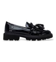 carmela para mujer 16437901-negro mocasines de piel 164379 negro 39 3 a 5cm ninguno casual clasico charol