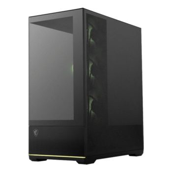 Torre MSI MAG PANO 110R PZ Vidrio Templado ARGB ATX 270° Panel Negro Gaming