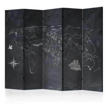 Biombo - Small Travel. Large Travel Ii (225x172 Cm)