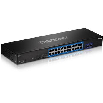 Switch TRENDnet TEG-30262 24 Puertos Gigabit con 2 SFP+ 10G 88 Gbit/s