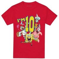 spongebob squarepants camiseta im 10 para mujer