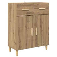 vitrina roble artisan 34 x 695 x 89 cm madera de ingenieria vidaxl