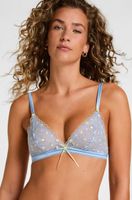 hunkemoller bralette harriet azul