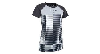 Maillot ion scrub amp meshine manga corta negro mujer