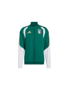 Chaqueta de Fútbol adidas Italy Figc Pre 25/26 Hombre Verde
