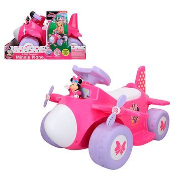Correpasillos Avión Batería 6v Minnie Disney