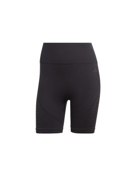 Mallas de Yoga adidas Studio Aeroknit Negro Mujer