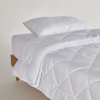 Relleno Nórdico 4 Estaciones Microfibra Blanco Cama De 135cm