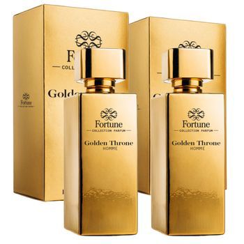Fortune Golden Throne Eau De Parfum Hombre 100ml Set X2 Aroma Intenso