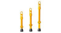par de valvulas tubeless syncros presta naranja