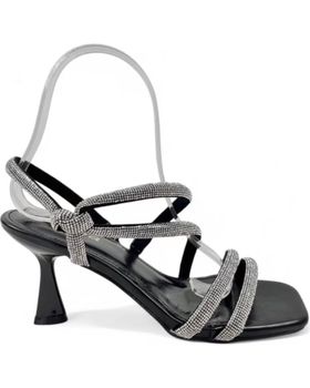 de TIMBOS SANDALIA TACON FIESTA DE MUJER 131254 NEGRO