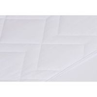 cubre colchon velfont basic acolchado reversible 180x190 cm - 100 algodon - si - no