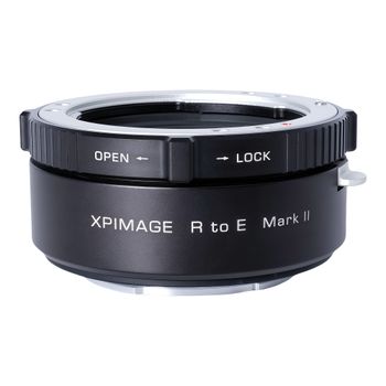 XPIMAGE Anillo adaptador de montaje de lente R a E compatible con lentes Leica R a cámaras Sony E System A7M3 A7M4 A6700
