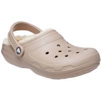 crocs zuecos sabots classic lined doubles para mujer