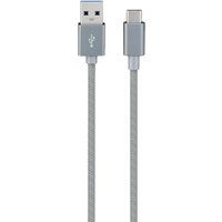 sandstrom sca1sg18 usb type-c to usb-a cable - 1 m