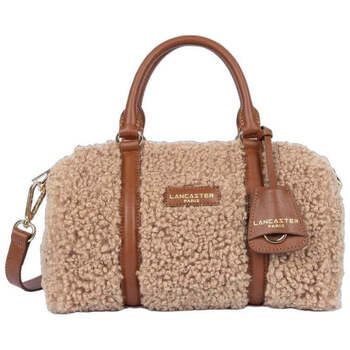 LANCASTER Bolso de mano Bolsa de viaje M Con cremallera Moumoute Coñac para mujer