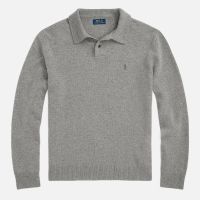 polo ralph lauren wool cashmere jersey jumper - xl