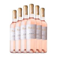 sarral vino rosado portell secrets conca joven 75 cl 11 vol pack de 6 unidades