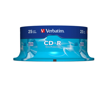 TAMBOR 25 CD-R 700 VERBATIM 52X