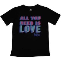 the beatles camiseta manga larga all you need is love para mujer