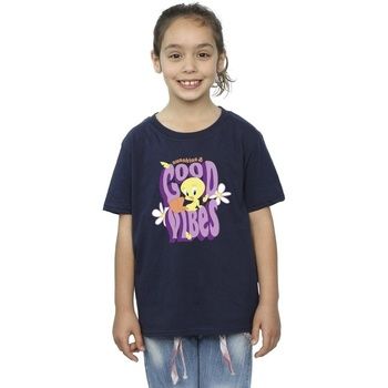 Dessins Animés Camiseta Tweeday Sunshine Good Vibes para niña